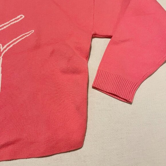 H&M Not Your Baby Pink Knit Sweater Womens Size Medium - Picture 6 of 16